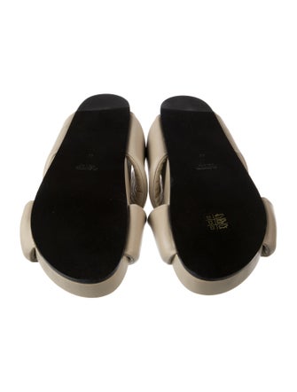 Jil Sander Leather Slides