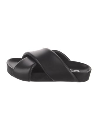 Jil Sander Leather Slides