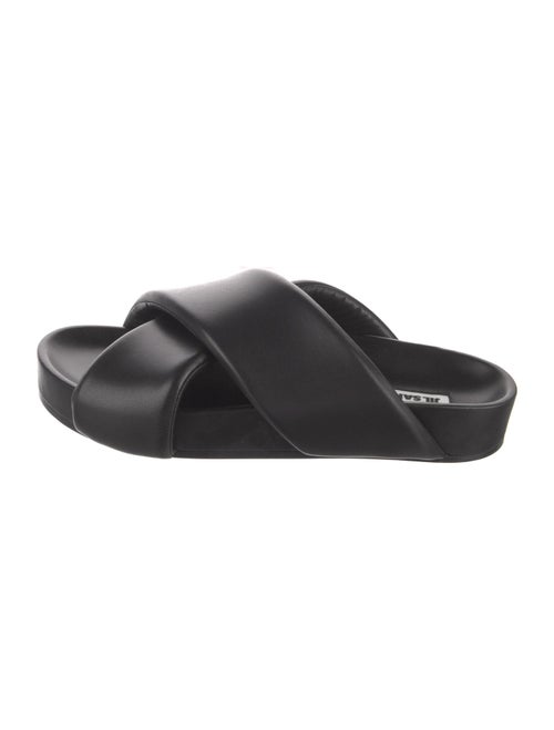 Jil Sander Leather Slides