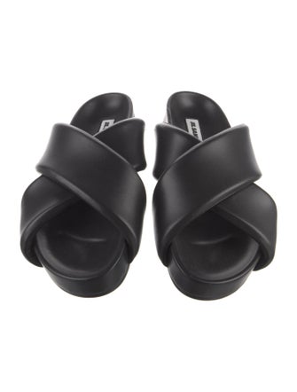 Jil Sander Leather Slides