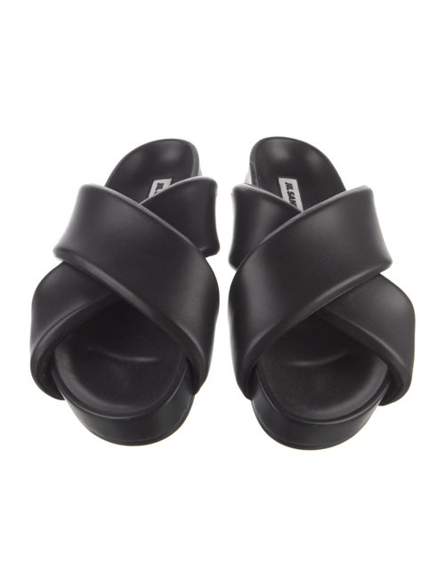 Jil Sander Leather Slides