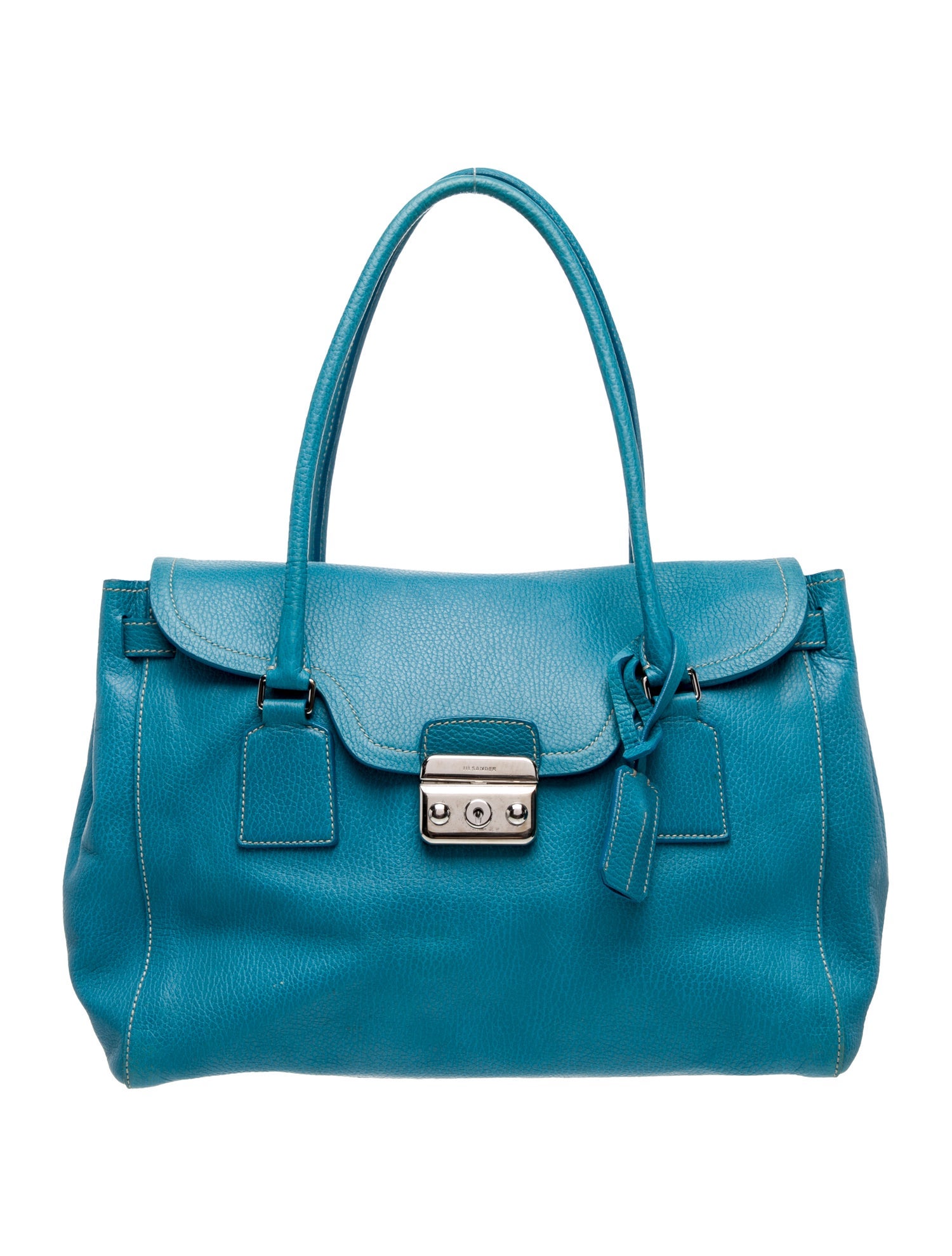 Jil Sander Leather Top Handle Bag