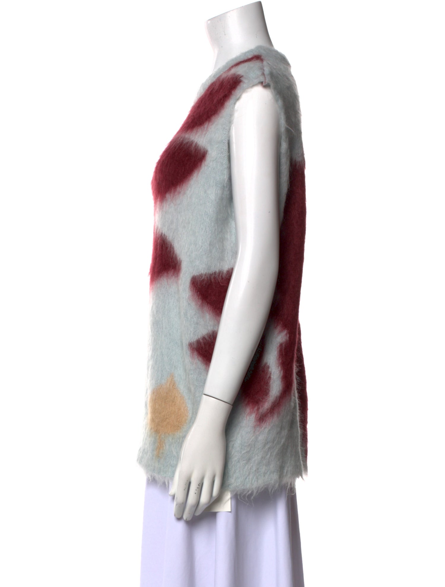 Jil Sander Mohair Printed Sweater