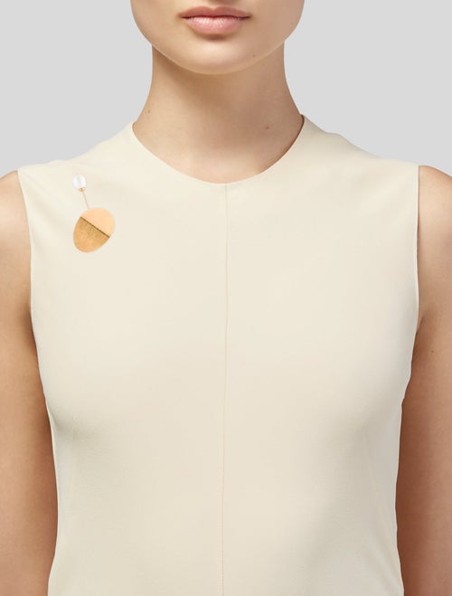 Jil Sander Pearl Lapel Pin