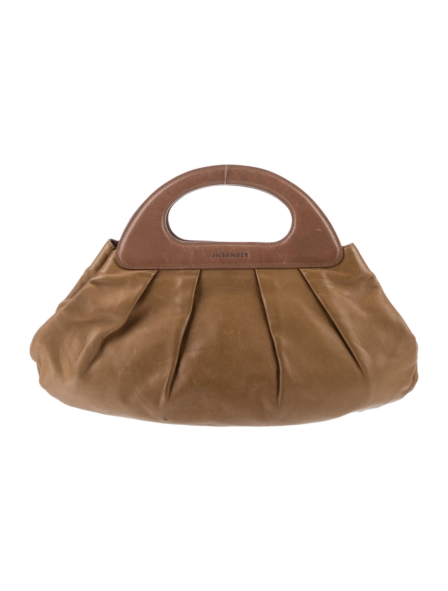 Jil Sander Leather Top Handle Bag