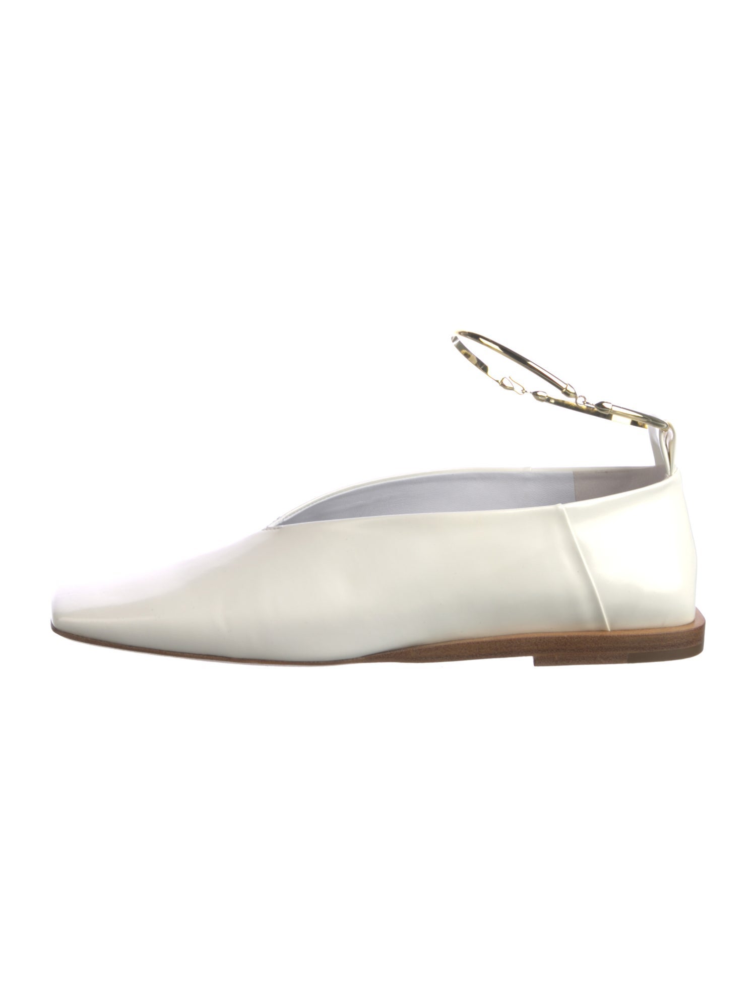 Jil Sander Patent Leather Flats