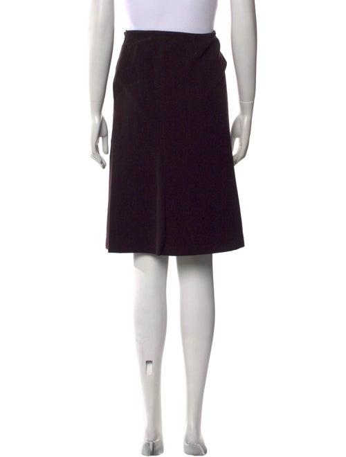 Jil Sander Wool Knee-Length Skirt