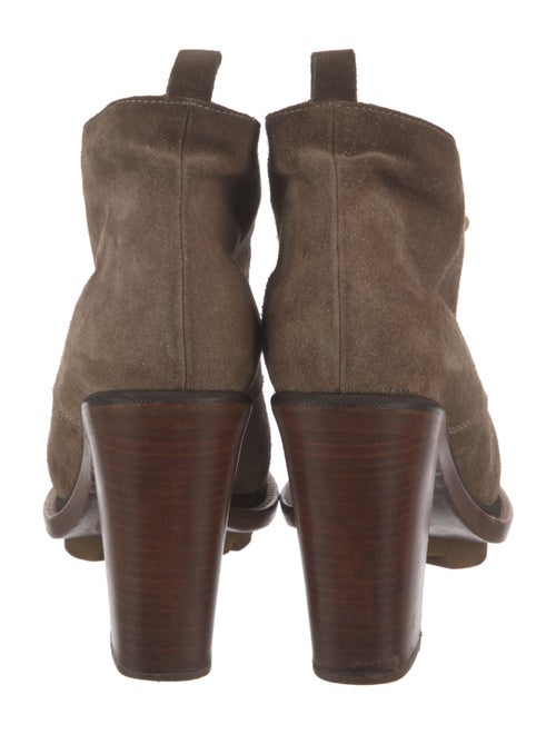 Jil Sander Suede Lace-Up Boots