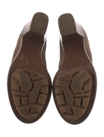 Jil Sander Suede Lace-Up Boots