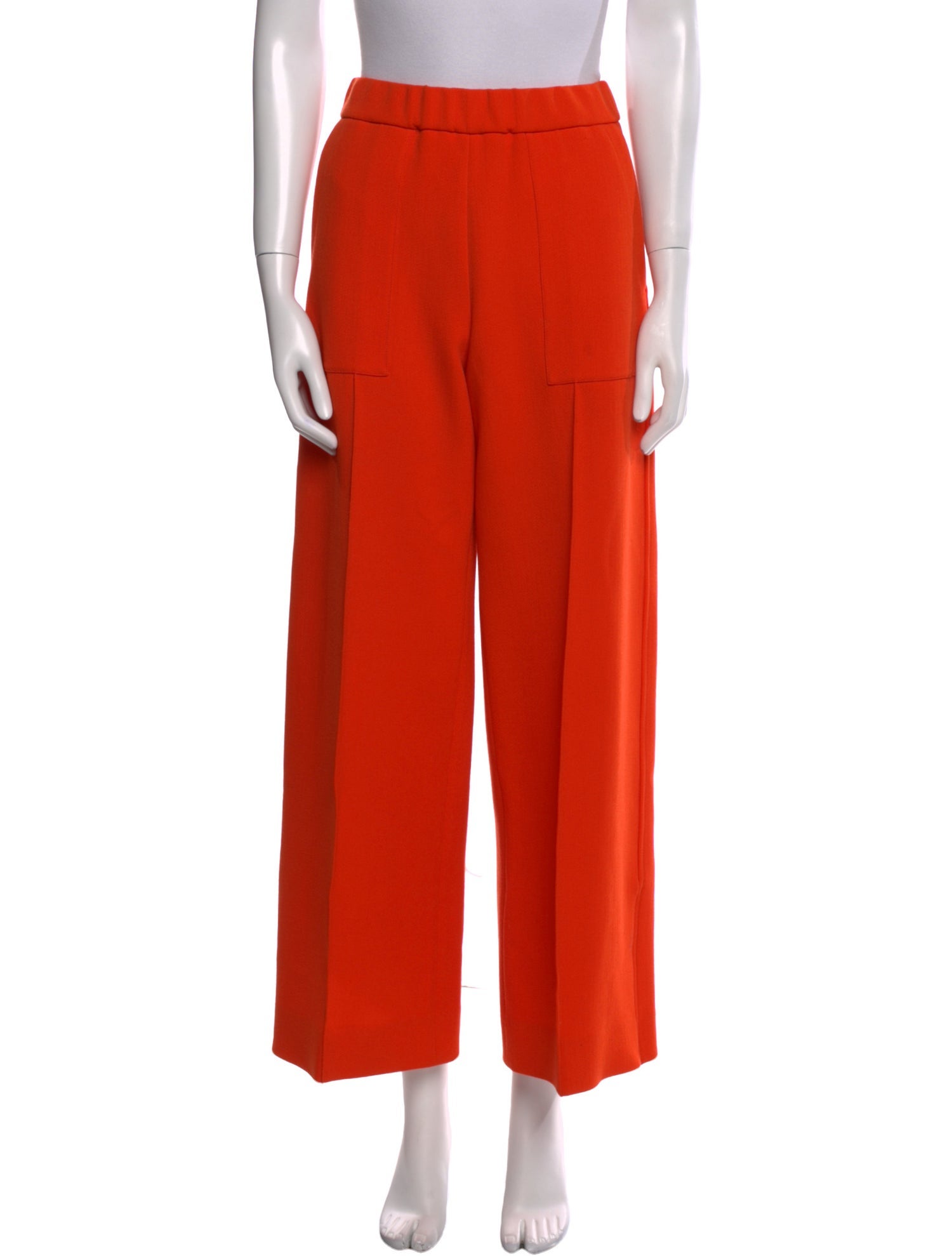 Jil Sander Virgin Wool Wide Leg Pants