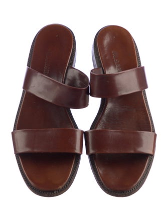 Jil Sander Leather Slides