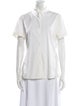 Jil Sander Short Sleeve Button-Up Top