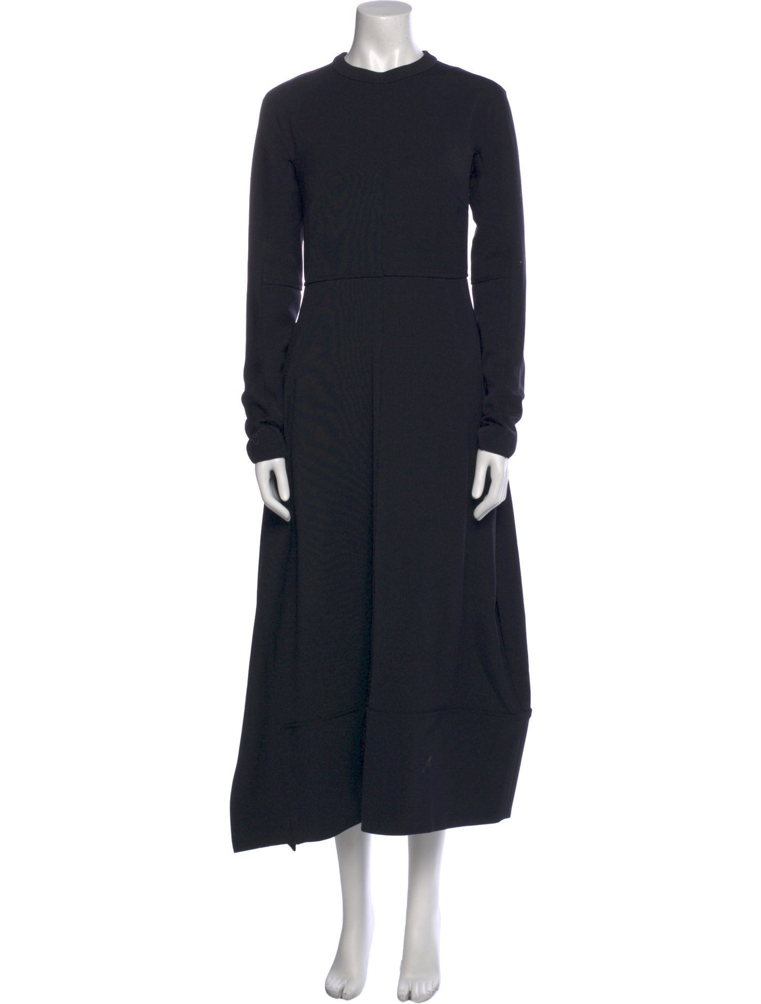 Jil Sander Wool Long Dress