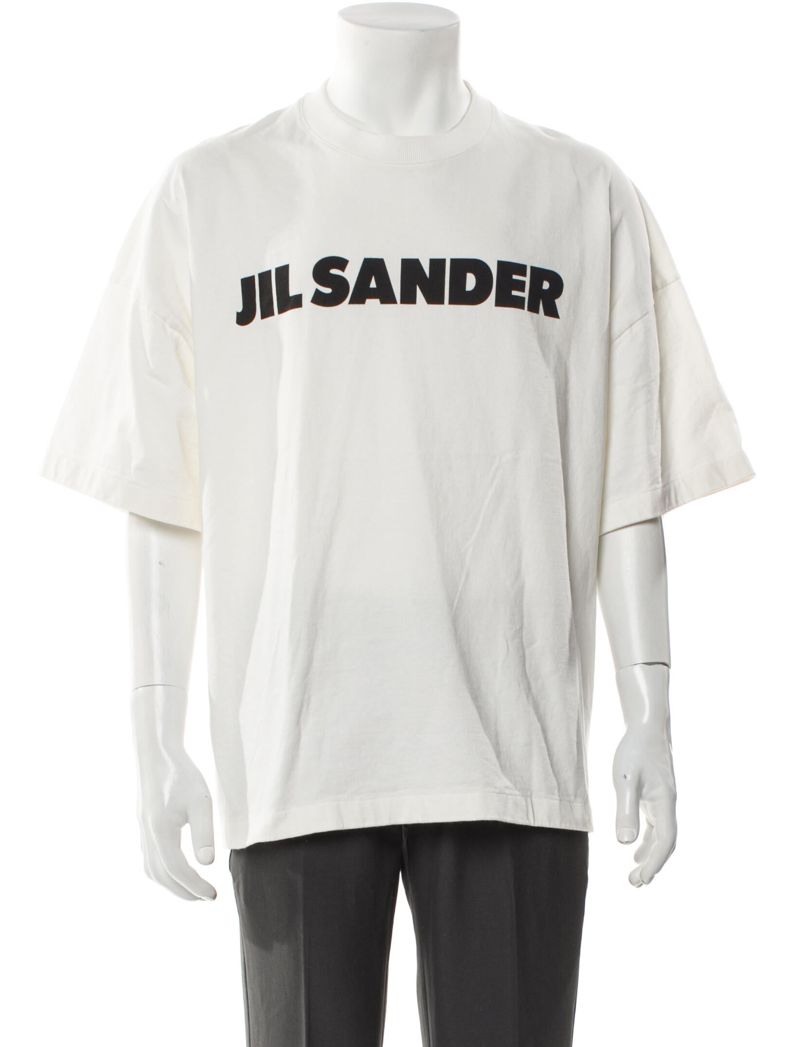 Jil Sander Graphic Print Crew Neck T-Shirt