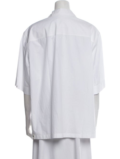 Jil Sander Three-Quarter Sleeve Button-Up Top