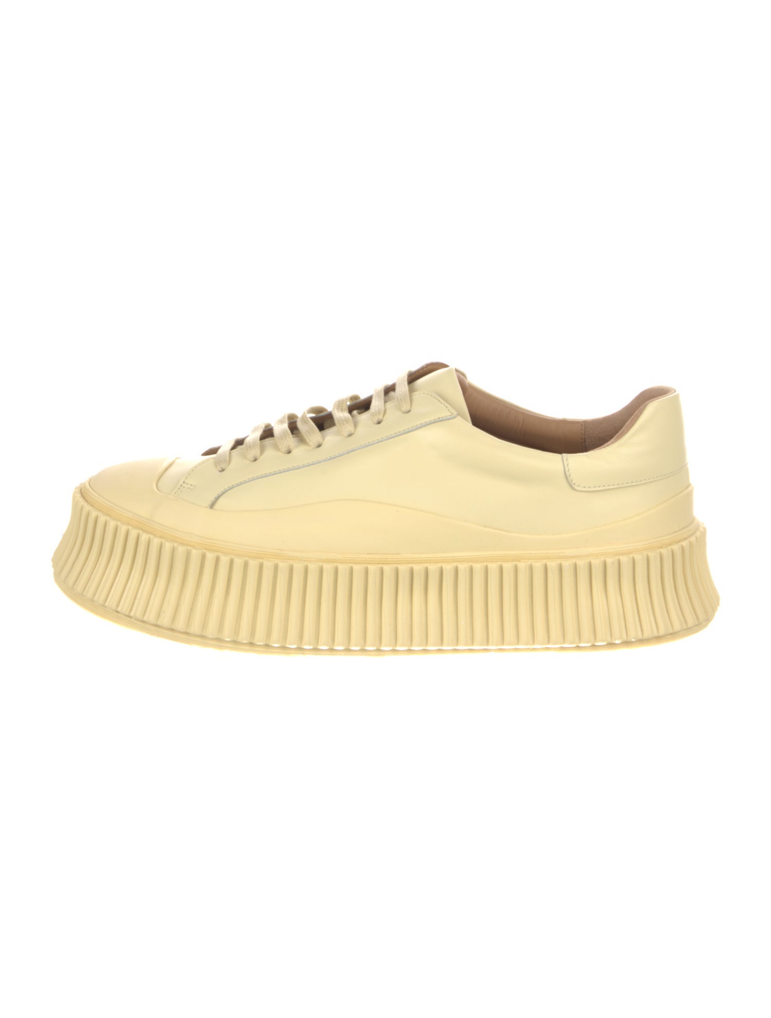 Jil Sander Leather Sneakers