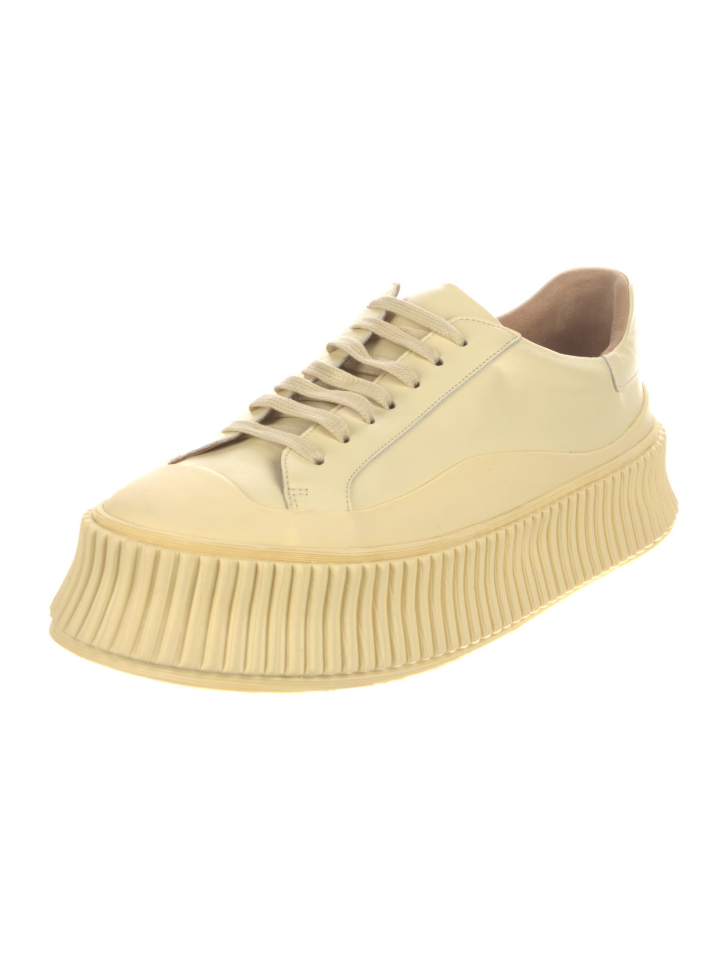 Jil Sander Leather Sneakers
