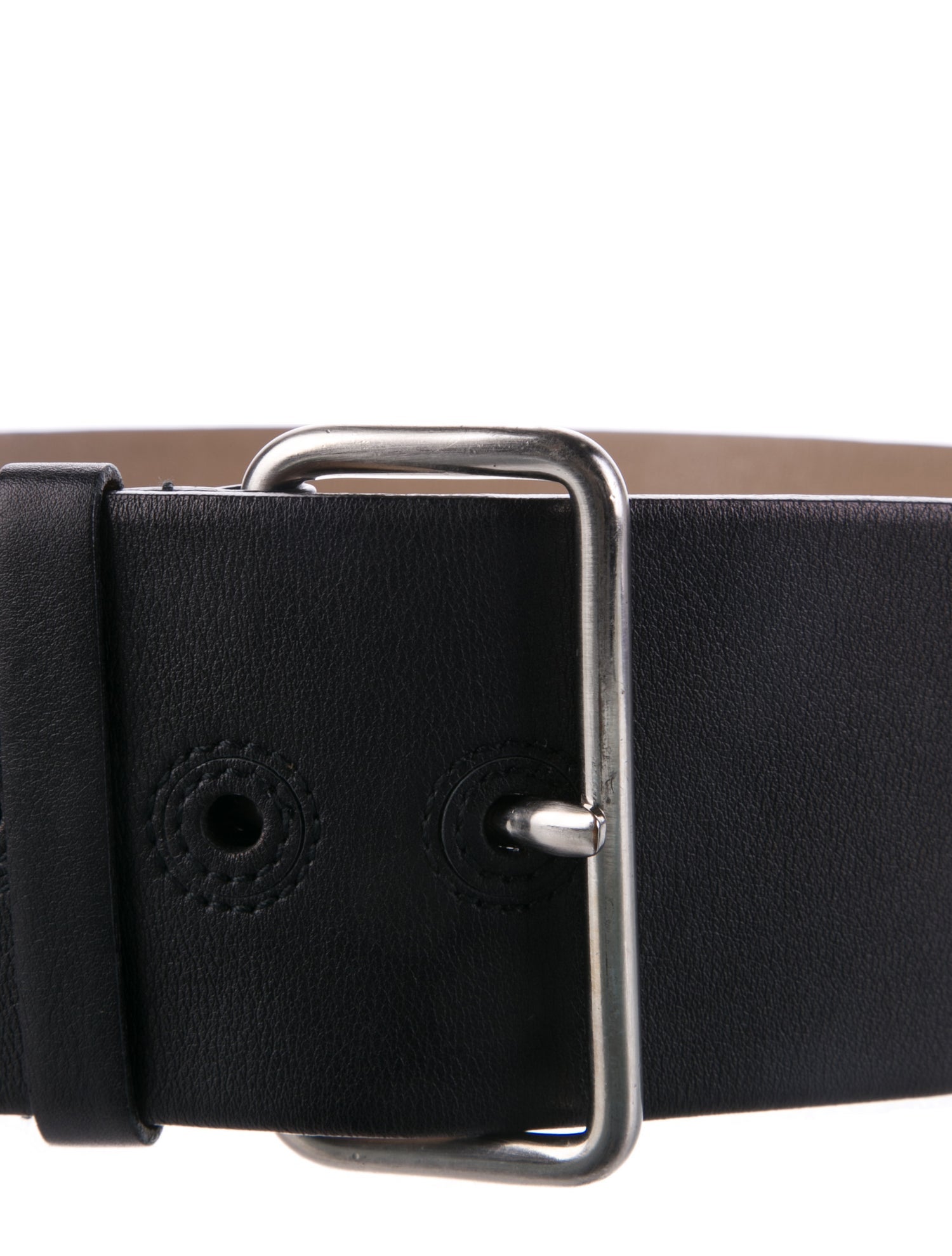 Jil Sander Wide Leather Waist Belt