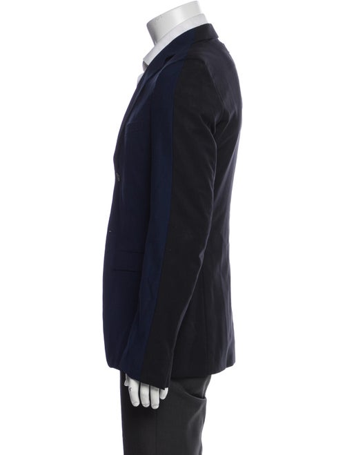 Jil Sander blue pattern print blazer