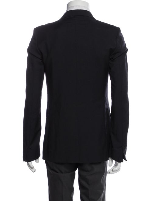 Jil Sander blue pattern print blazer