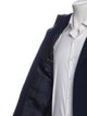 Jil Sander blue pattern print blazer
