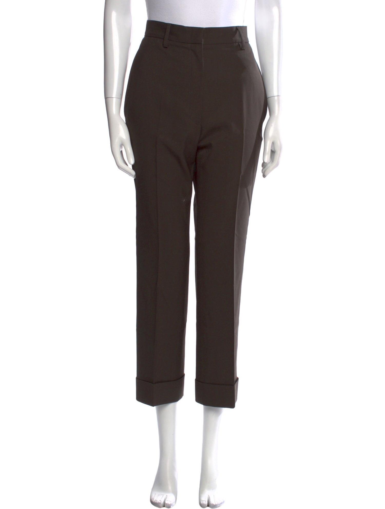 Jil Sander Virgin Wool Straight Leg Pants