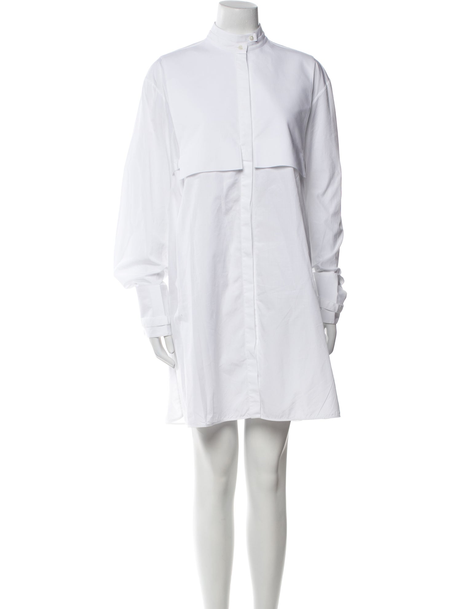 Jil Sander Mock Neck Long Sleeve Tunic