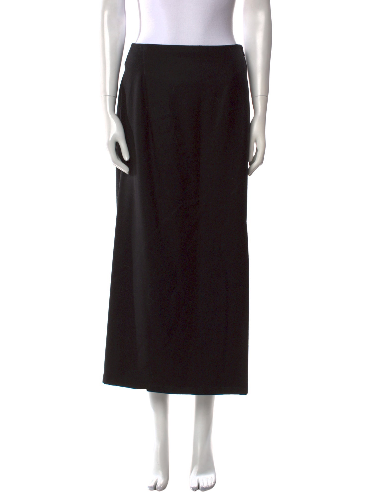 Jil Sander Wool Midi Length Skirt