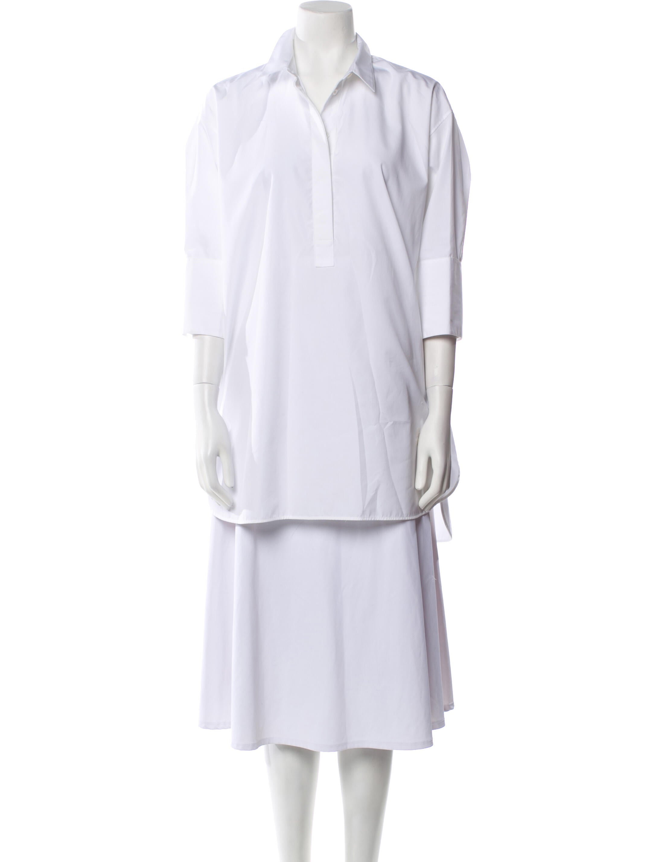 Jil Sander Three-Quarter Sleeve Tunic