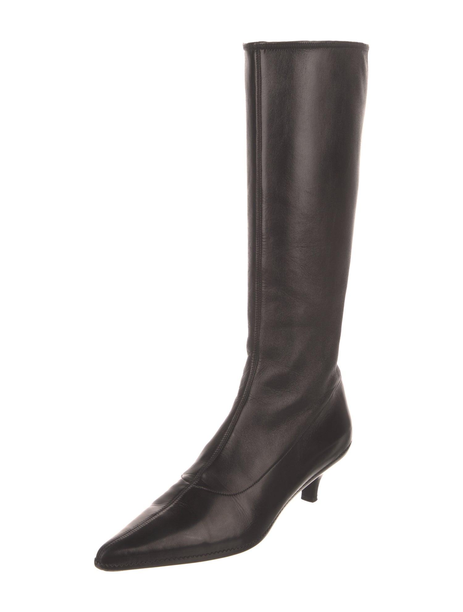 Jil Sander Leather Riding Boots