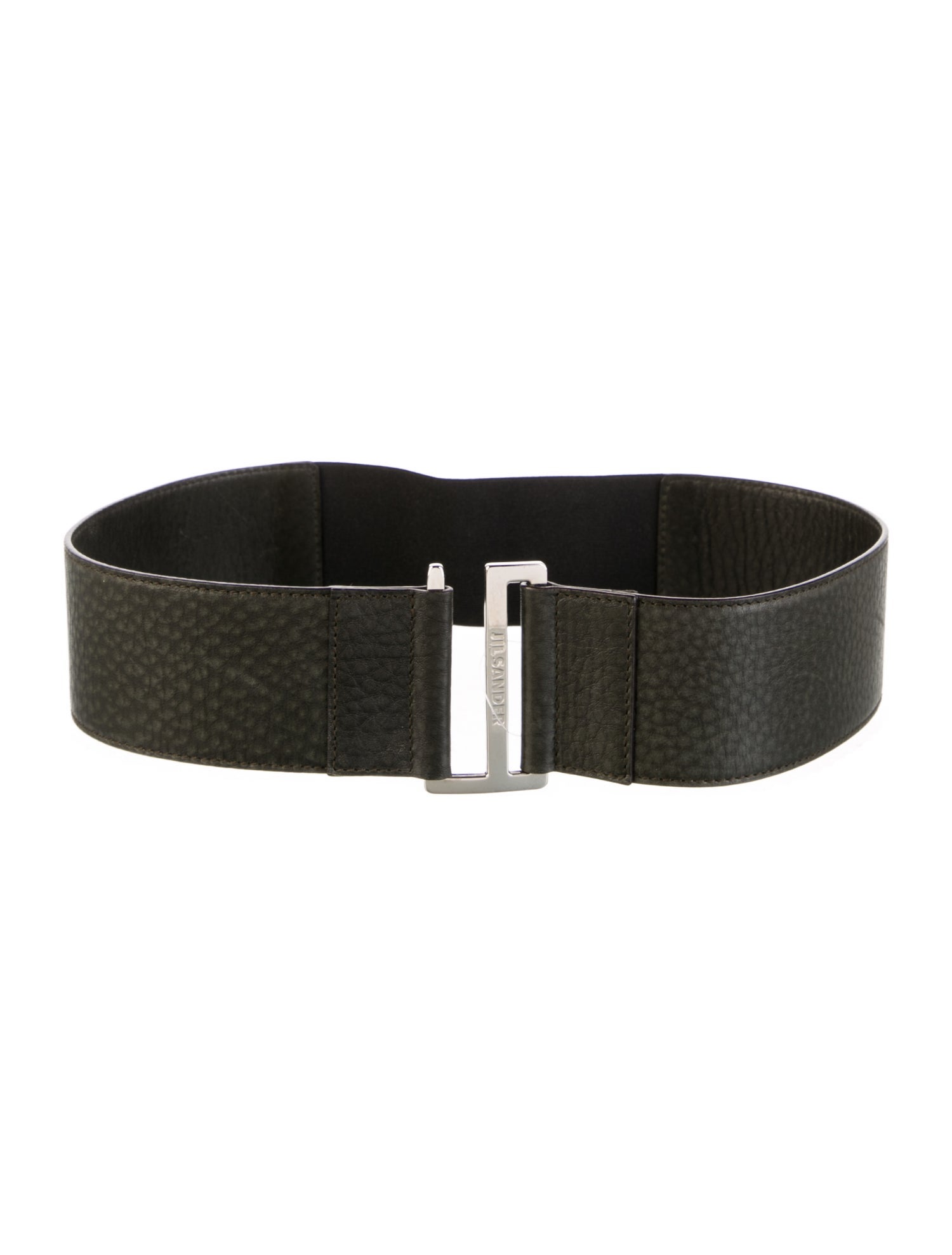 Jil Sander Wide Leather Waist Belt