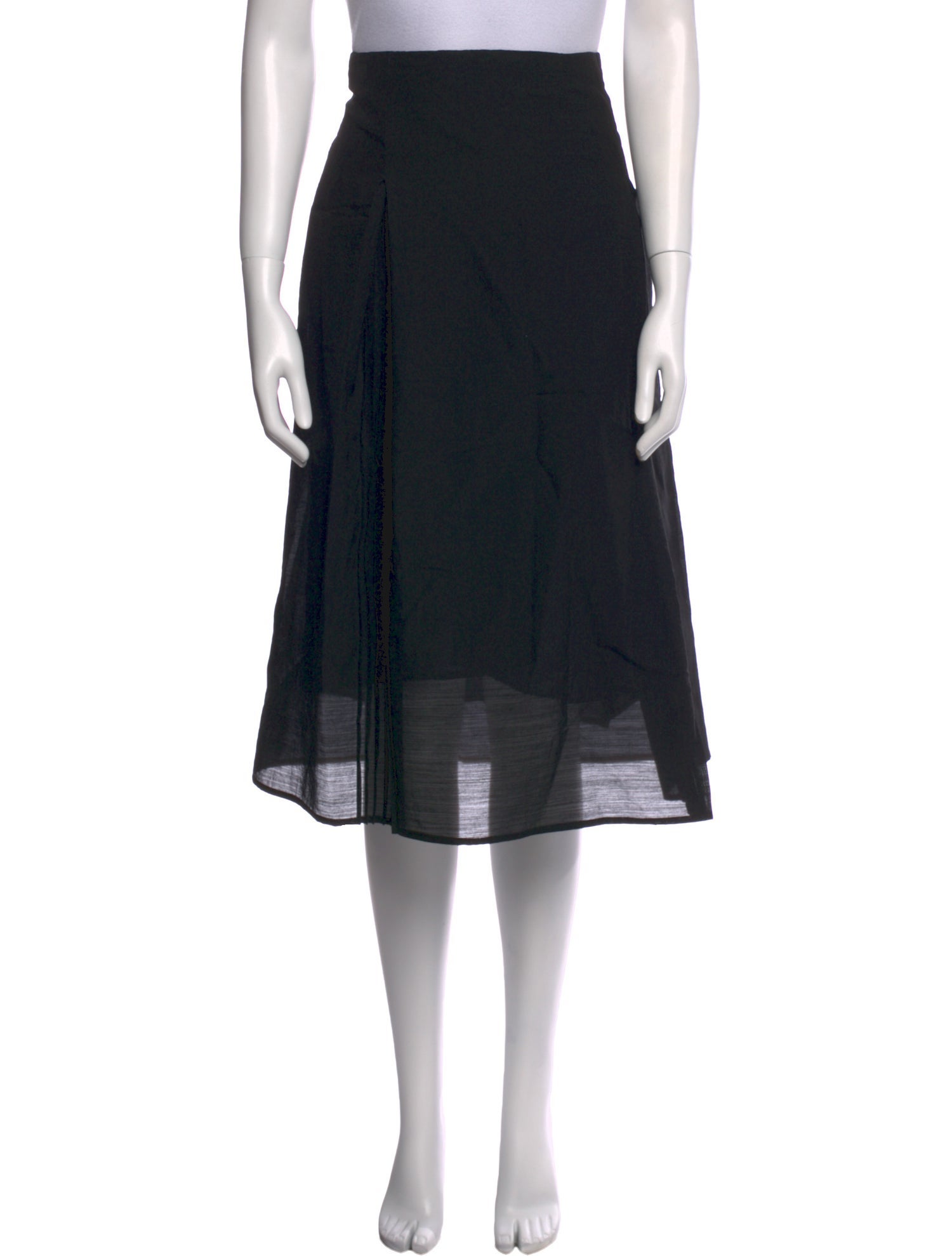 Jil Sander Wool Knee-Length Skirt
