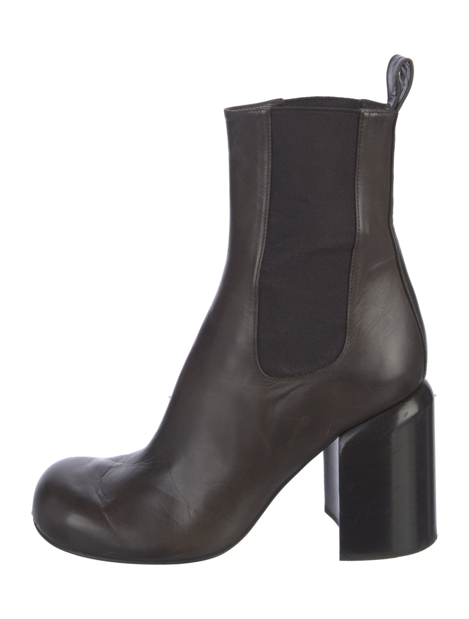 Jil Sander Leather Chelsea Boots