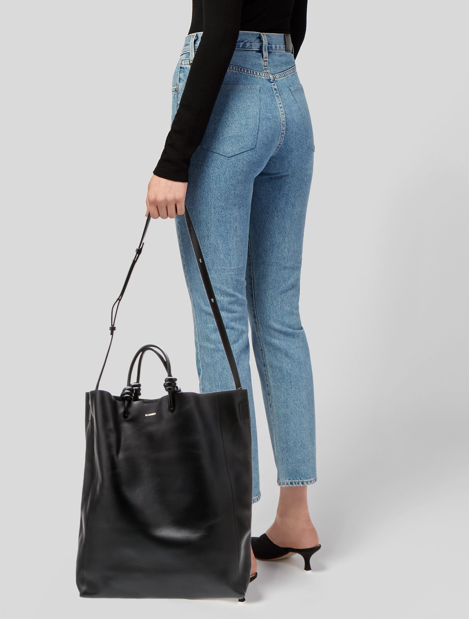 Jil Sander Leather Shoulder Bag