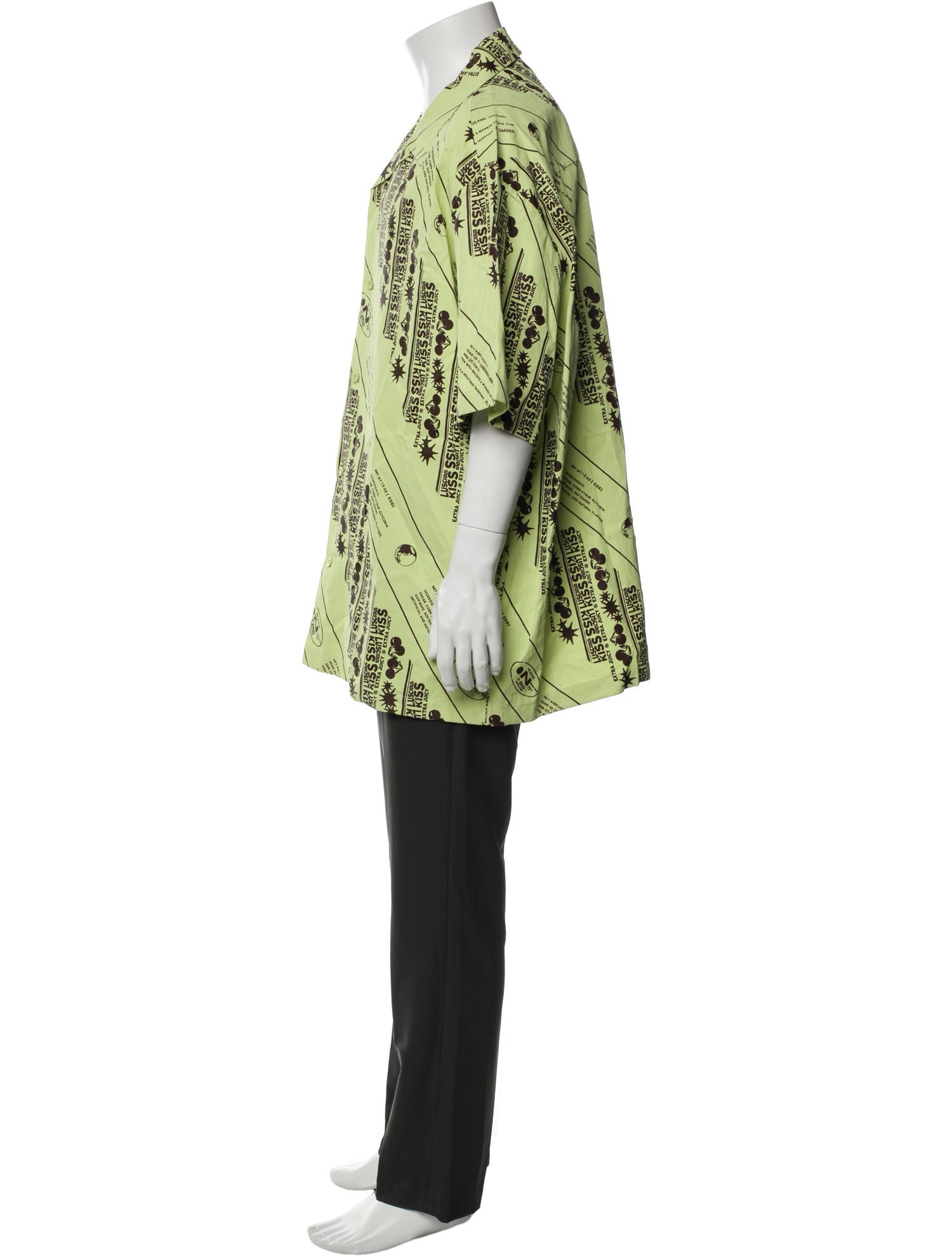 Jil Sander Linen Printed Shirt w/ Tags