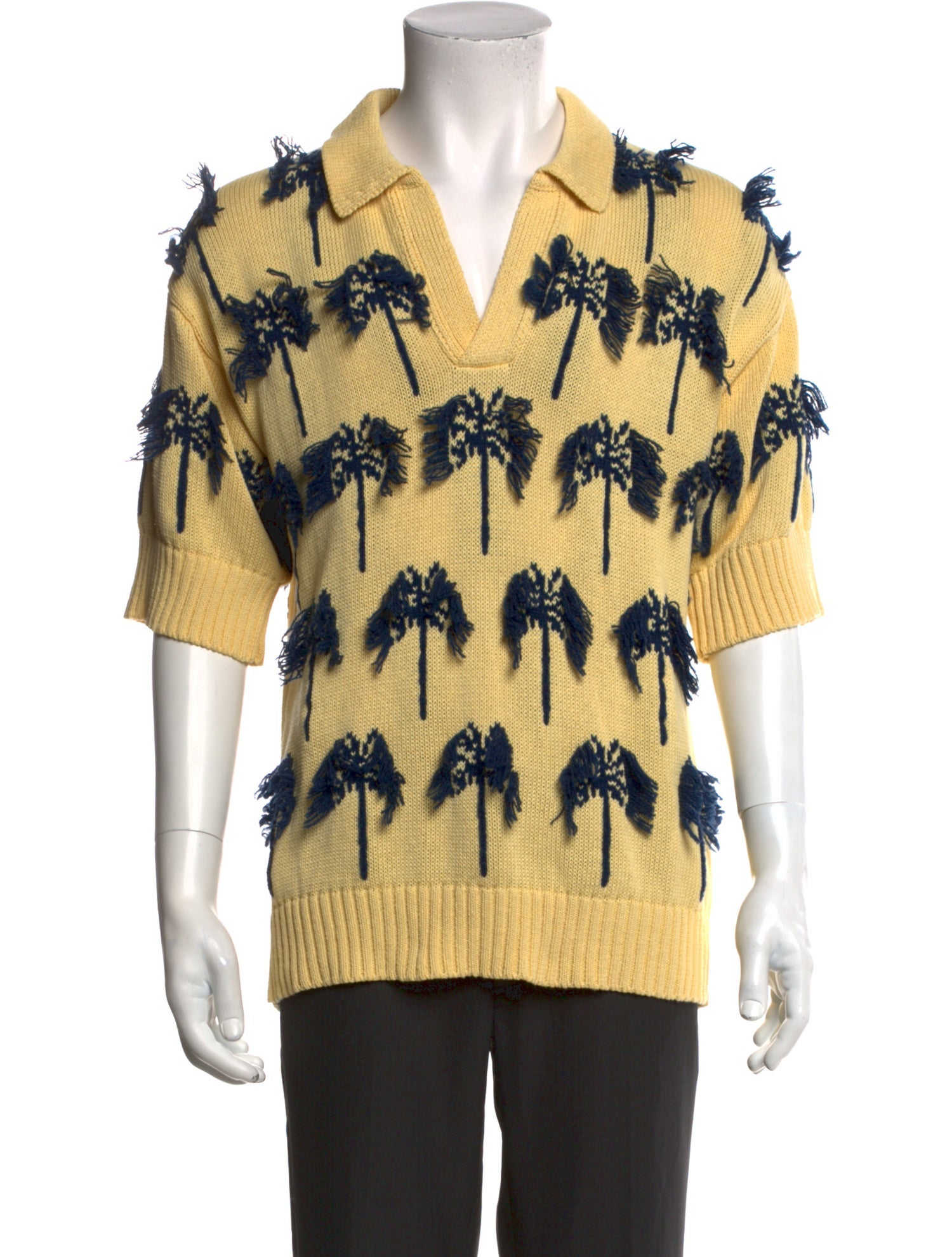 Jil Sander Patterned Three-Quarter Sleeve Shirt