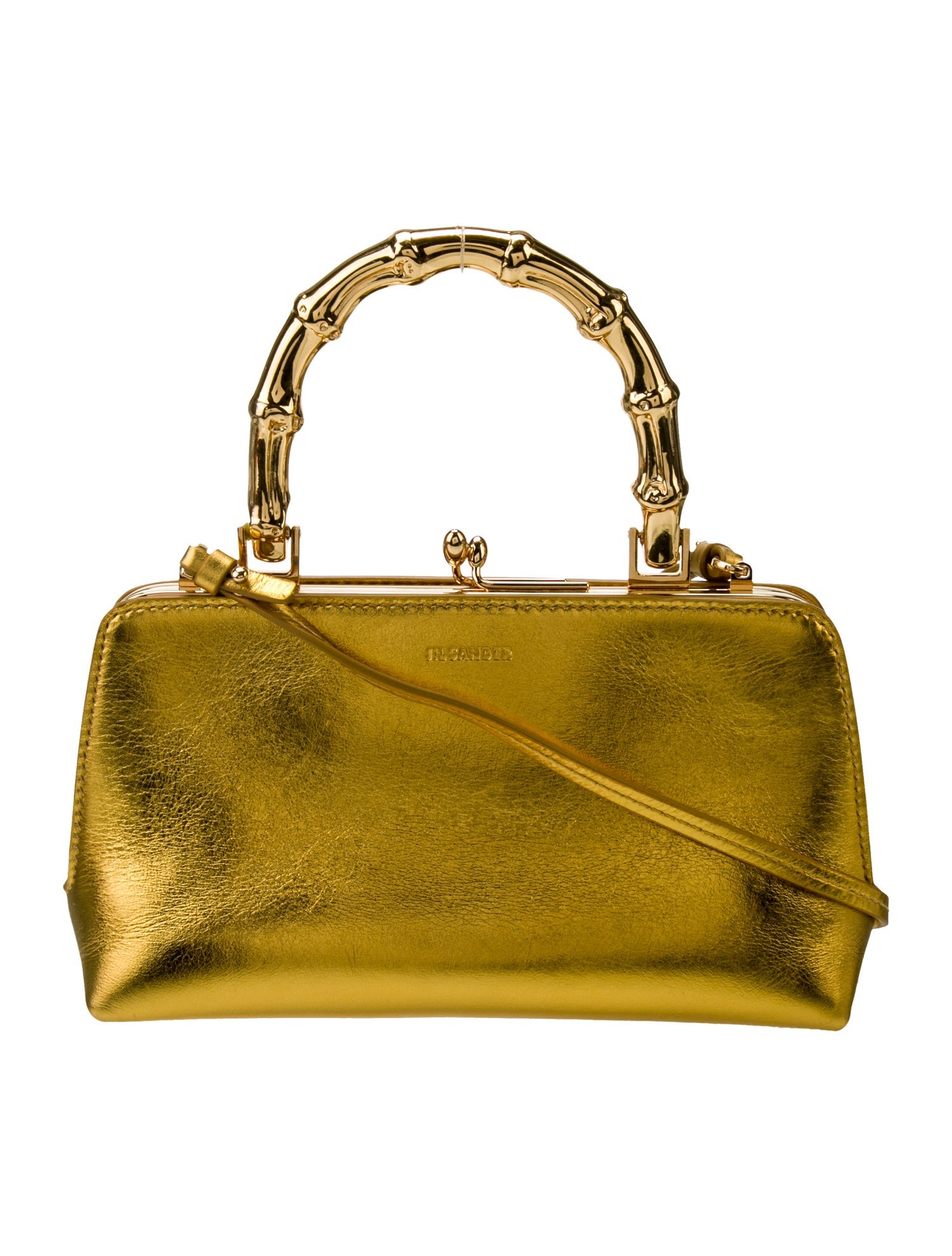 Jil Sander Leather Evening Bag