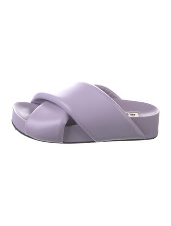 Jil Sander Leather Slides
