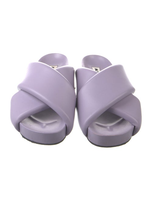 Jil Sander Leather Slides