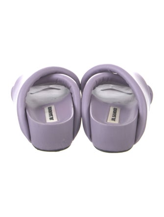 Jil Sander Leather Slides