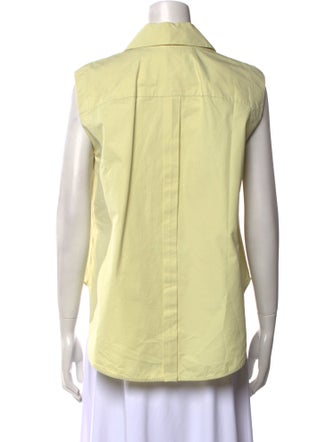 Jil Sander Sleeveless Button-Up Top