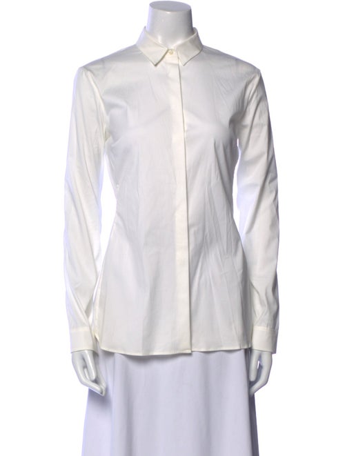 Jil Sander Long Sleeve Button-Up Top