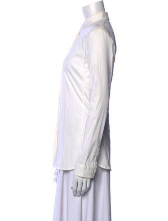 Jil Sander Long Sleeve Button-Up Top