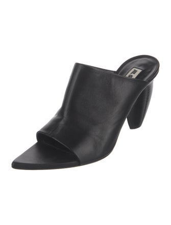 Jil Sander Leather Slides