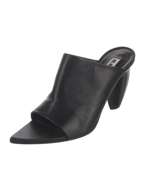 Jil Sander Leather Slides