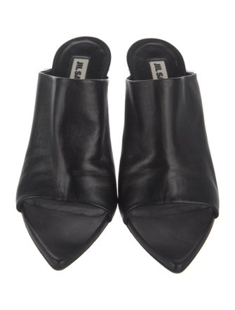 Jil Sander Leather Slides