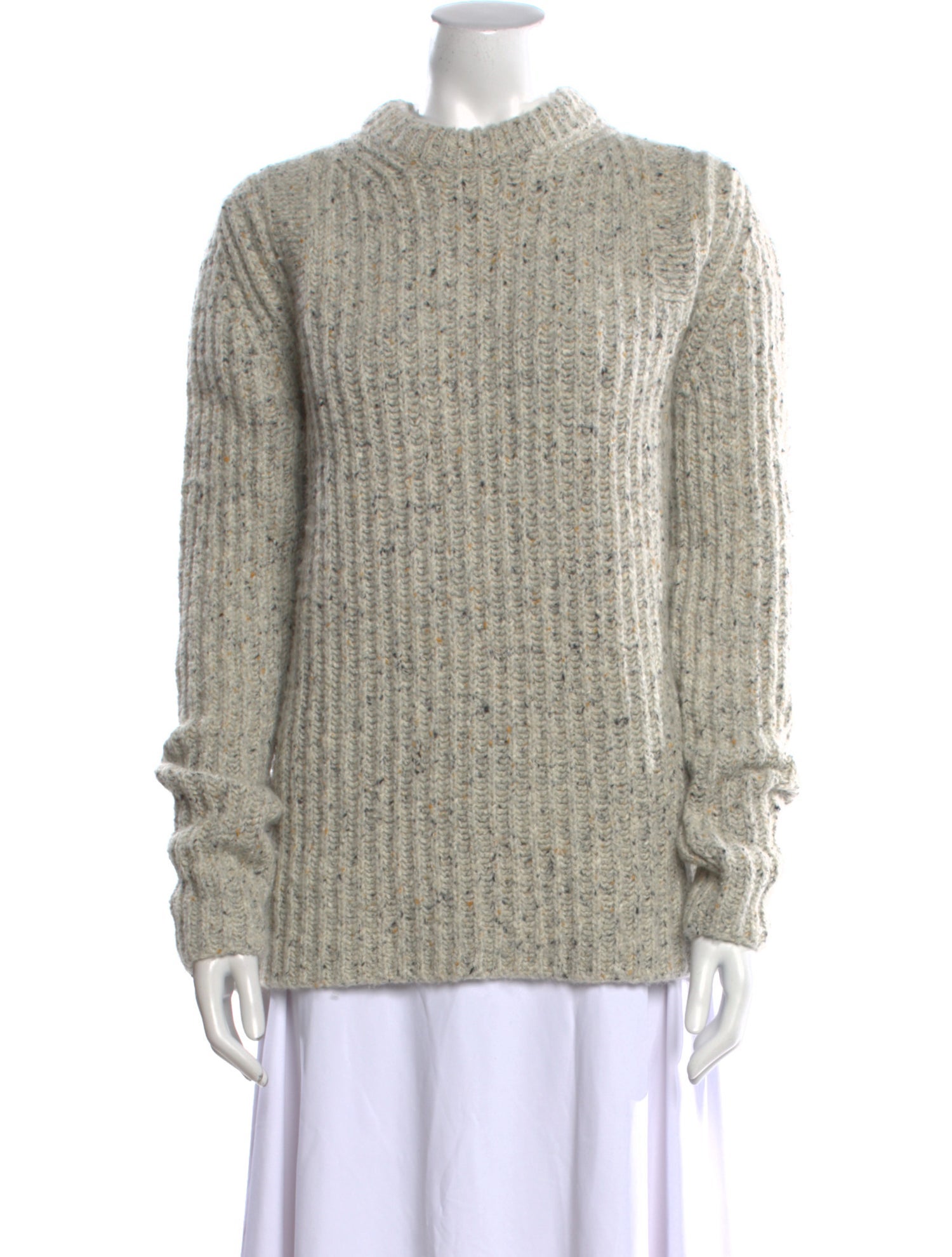 Jil Sander Alpaca Mock Neck Sweater