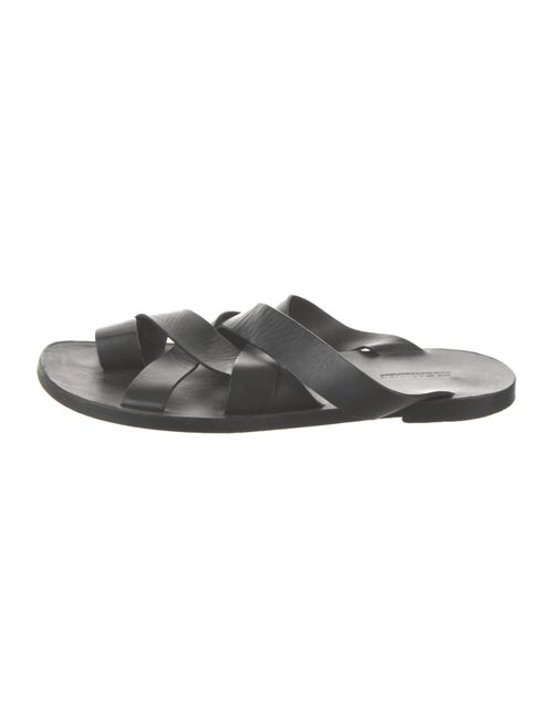 Jil Sander Leather Slides
