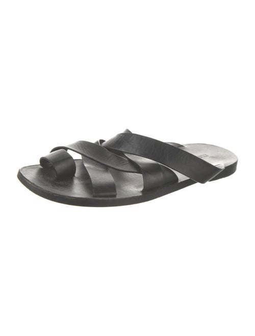Jil Sander Leather Slides