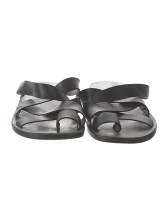 Jil Sander Leather Slides